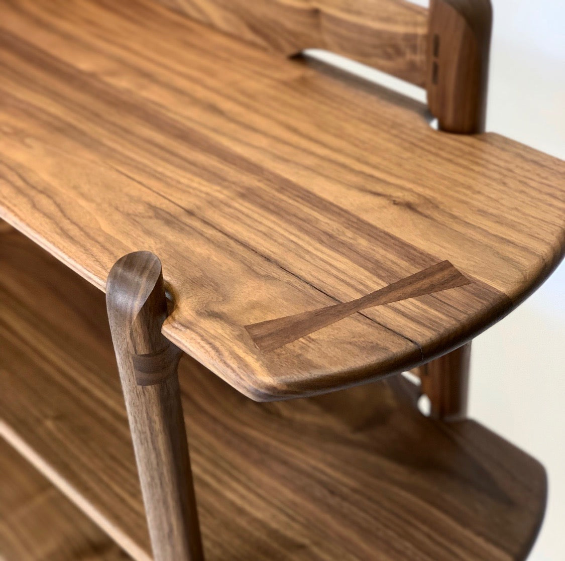 Custom wood furniture. White Oak. Custom Furniture made in Georgia. Woodbee Woodworks. Woodworker. Table. Coffee Table. Night stand. Desk. Dresser. Stool. Bench. Media Cabinet. Bar Cabinet. Bed Frame. Interior Design. Record Cabinet