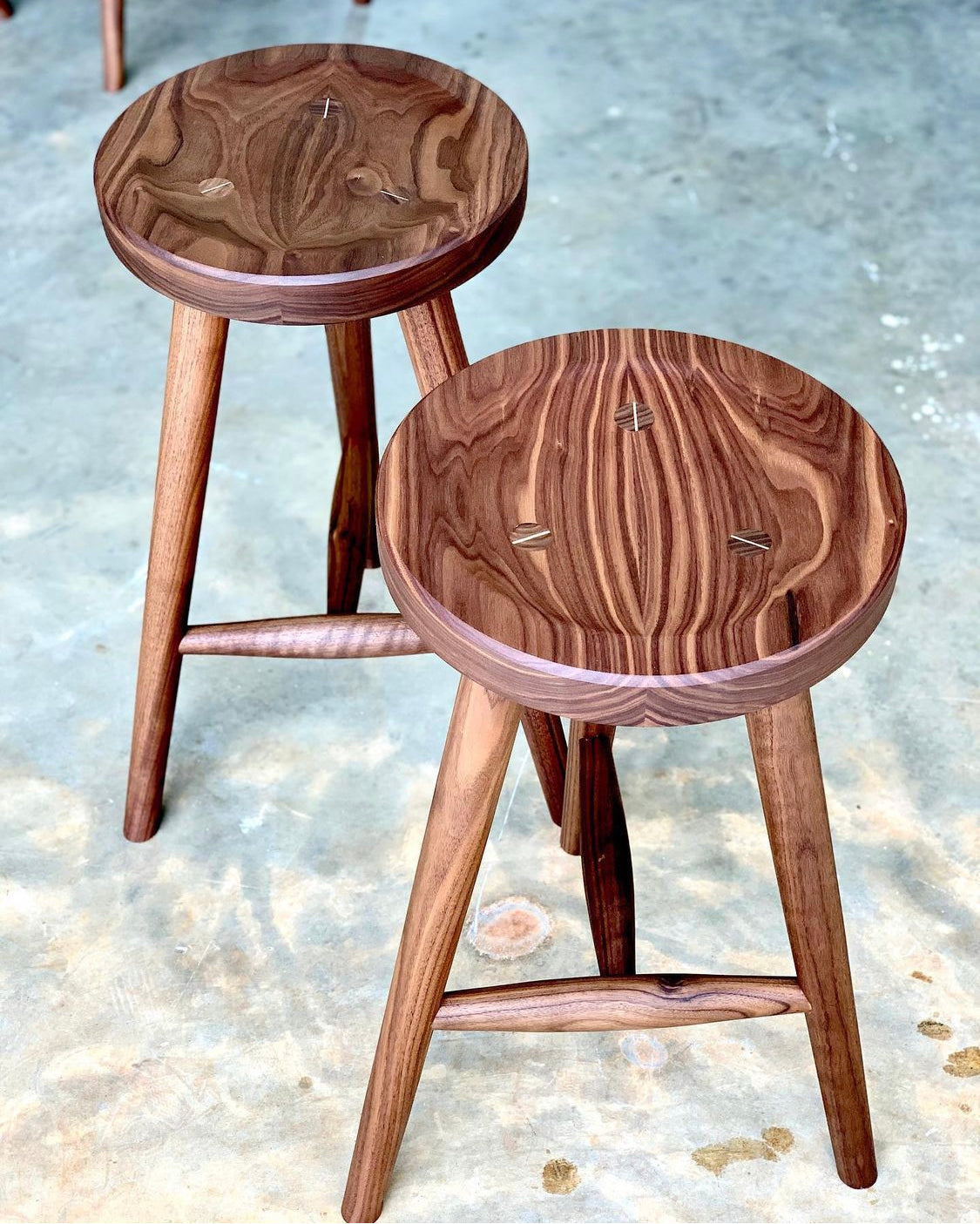 Custom Wood Stool newest