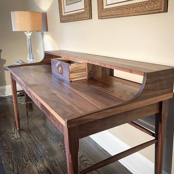 Custom wood furniture. White Oak. Custom Furniture made in Georgia. Woodbee Woodworks. Woodworker. Table. Coffee Table. Night stand. Desk. Dresser. Stool. Bench. Media Cabinet. Bar Cabinet. Bed Frame. Interior Design. Record Cabinet